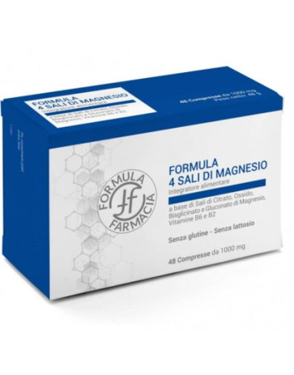Formula Farmacia 4 Sali Di Magnesio 48 Compresse