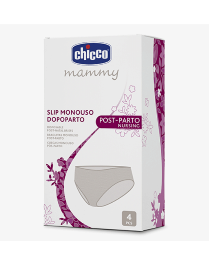 Chicco Slip Monouso Dopo Parto Taglia 3 Confezione 4 Pezzi