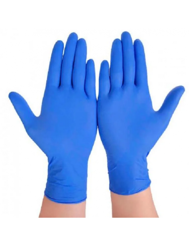1000 Guanti In Nitrile Blu Senza Polvere - Taglia S - Per Alimentare, Medico E Laboratorio - Foto 2
