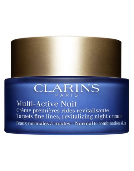 Clarins Multi Active Nuit crema notte per pelli normali o miste 50 ml