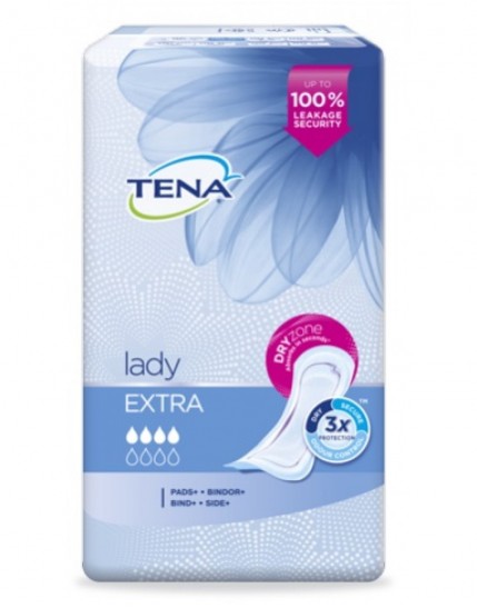 Tena Lady Extra Assorbenti Perdite Urinarie Moderate 34 Cm 20 Pezzi