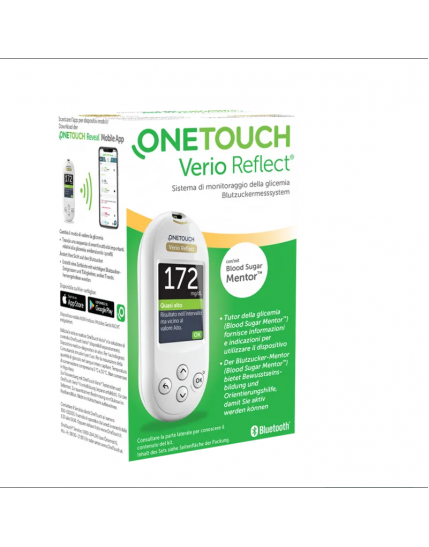 One Touch Verio Reflect System Kit Glucometro