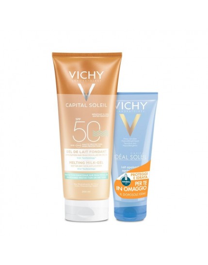 Vichy Ideal Soleil Gel Wet per il corpo 200 ml + Doposole 100 ml