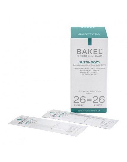 Bakel Nutri-Body Balsamo Corpo Ultra-Nutriente 30 X 5 Ml
