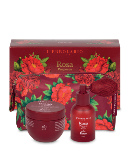 L’Erbolario Rosa Purpurea Beauty Fascinosa Cofanetto Natale 3 Pezzi