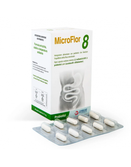 Microflor 8 60 Capsule Vegetali