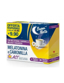 Melatonina Act + Camomilla 30 Bustine
