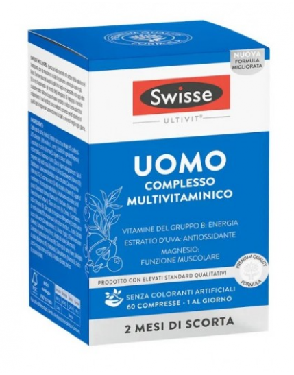 Swisse Multivitaminico Uomo 60 Capsule