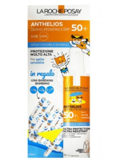 La Roche Posay Anthelios Dermo-Pediatrics Spray Invisibile SPF50+ 200ml + Omaggio