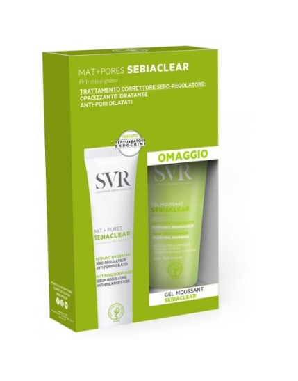 Sebiaclear Set Matifiant Pores & Reno Gel Moussant 55ml