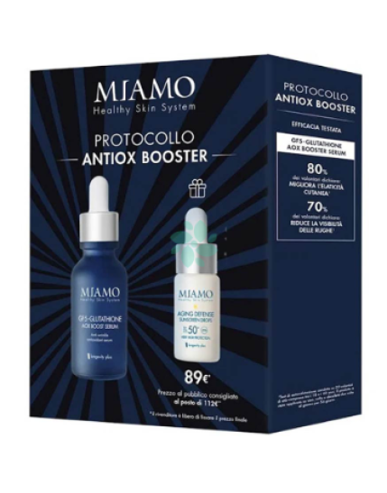 Miamo Protocollo Antiox Booster Cofanetto GF5-Glutathione 