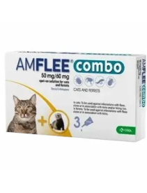 Amflee Combo 50mg/60mg Spot On 3 Pipette