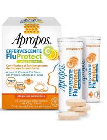 Apropos Effervescente C Fluprot 20 Compresse Senza Zuccheri