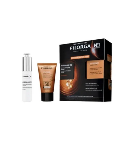 Filorga Duo Siero Hydra-AOX[5] 30ml + Protezione Solare Viso UV-BRONZE SPF50+ 40ml