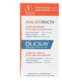 Ducray Anacaps Reactiv 90 Capsule