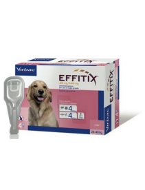 Effitix Spot On Cani Taglia grande 20-40 Kg 4 Pipette 4,40ml