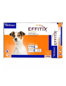 Effitix Spot On Cani 4-10 Kg 4 Pipette 1,10ml