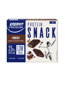 Enervit Protein Snack Fondente Low Sugar 8 Barrette Da 27g