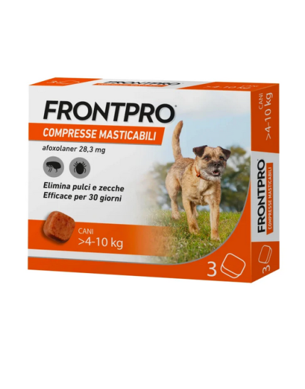 FrontPro Cani 4-10kg 3 Compresse 28,3mg