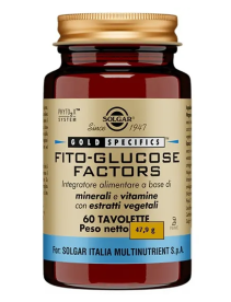 Solgar Fitoglucose Factors 60 Tavolette