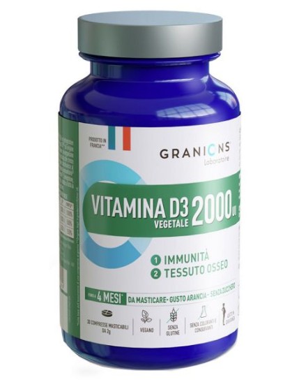 Granions Vitamina D3 Vegetale 2000ui 30 Compresse