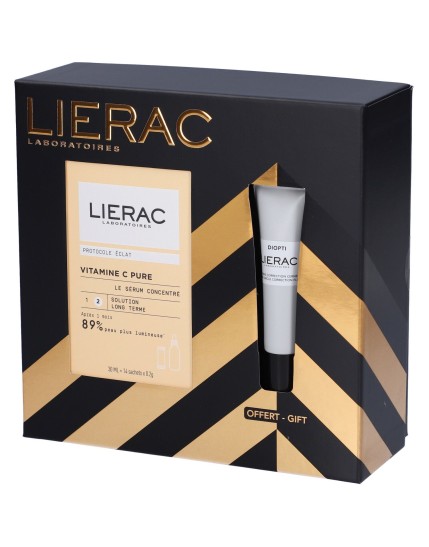 Lierac Set Natale Protocollo Anti-Età Globale Siero 30ml + Contorno Occhi 15ml