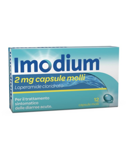 Imodium 2mg 12 capsule