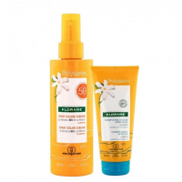 Klorane Olio Secco Tamanu Monoi 200ml + Shampoo Doccia Doposole Monoi 75ml