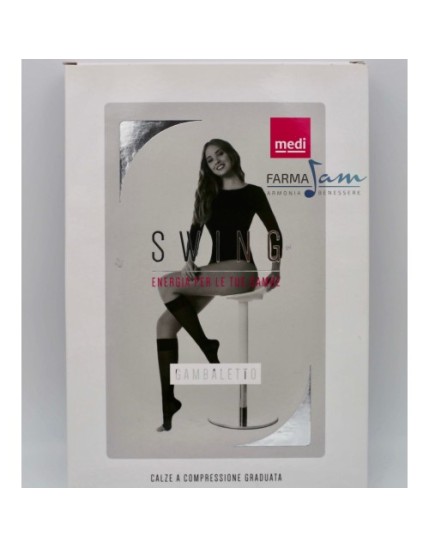 Medi Swing Gambaletto Sensation 14mmhg 2204 Punta Aperta Taglia 4 Medi Swing Gambaletto Sensation 14mmhg 2204 Punta Aperta Taglia 4