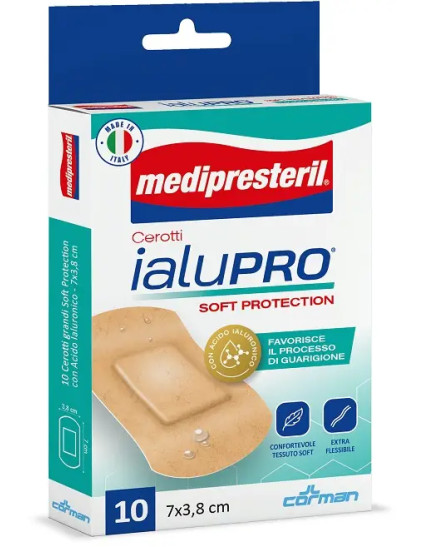 Medipresteril Cerotti Ialupro Soft Protection 10 Cerotti Super 7x3,8cm