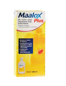 Maalox Plus Sospensione Orale 4%+3,5% 250 ml