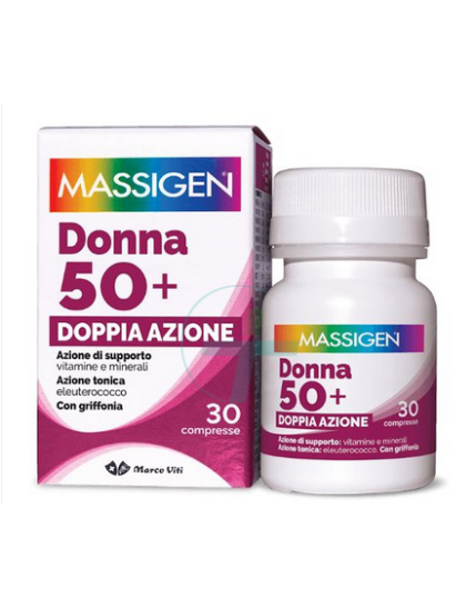 Massigen Multivitaminico Donna 50+ 30 Compresse Massigen Multivitaminico Donna 50+ 30 Compresse