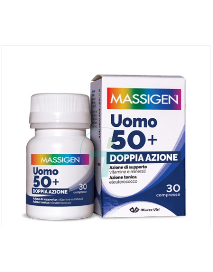 Massigen Multivitaminico Uomo 50+ 30 Compresse Massigen Multivitaminico Uomo 50+ 30 Compresse