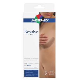 Master-Aid Resolve Cicatrici Cerotto Siliconico Per Seno 32 X 4cm 2 Pezzi