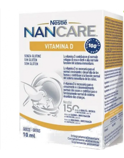 Nestlè Nancare Vitamina D Gocce 10ml