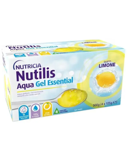 Nutricia Nutilis Aqua Essential Gel Limone 4x125g