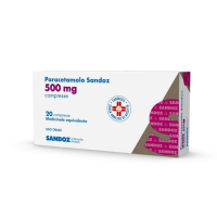 Paracetamolo 500 mg Sandoz 20 compresse