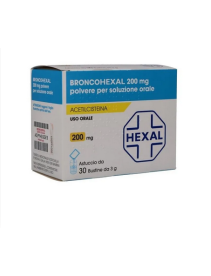 Broncohexal 30 bustine 200 mg