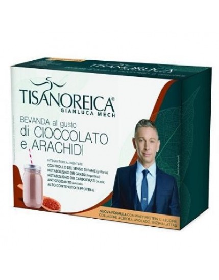 Tisanoreica Bevanda Cioccolato Arachidi 30gx4 Bustine