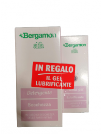 Bergamon Detergente Intimo Secchezza 300ml + Gel Lubrificante 50ml