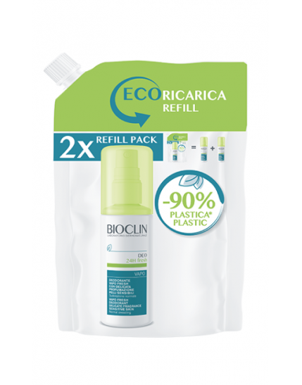 Bioclin Deodorante 24H Fresh Ricarica Confezione 200ml