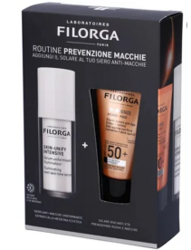 Filorga Cofanetto Zero Macchie Siero Skin-Unify Intensive 30ml + Uv-Bronze Solare Viso SPF50+ 40ml 