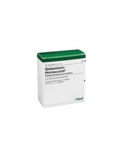 Guna Gelsemium Homaccord 10 Fiale 1,1ml Heel