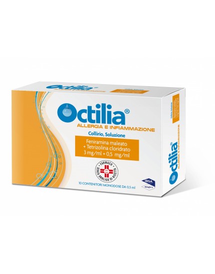 Octilia Allergia e Infiammazione Collirio 10 Flaconi 0,5ml