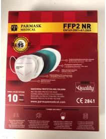 Mascherina Protettiva FFP2 10 Pezzi Parmask Medical - DPI Certificata CE