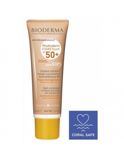 Photoderm Cover Touch Mineral Dore SPF50+ 40ml