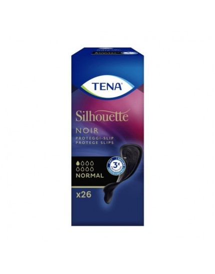 Tena Silhouette Noir Normal 26 Pezzi