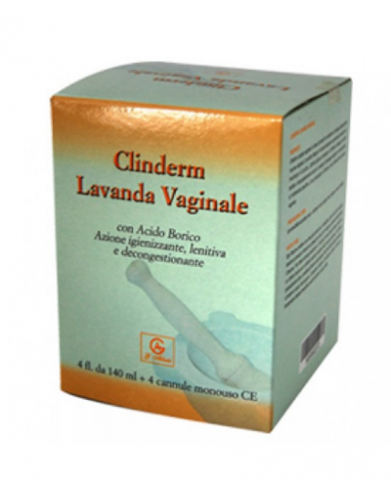Clinderm Lavanda Vaginale 4 flaconi 140ml