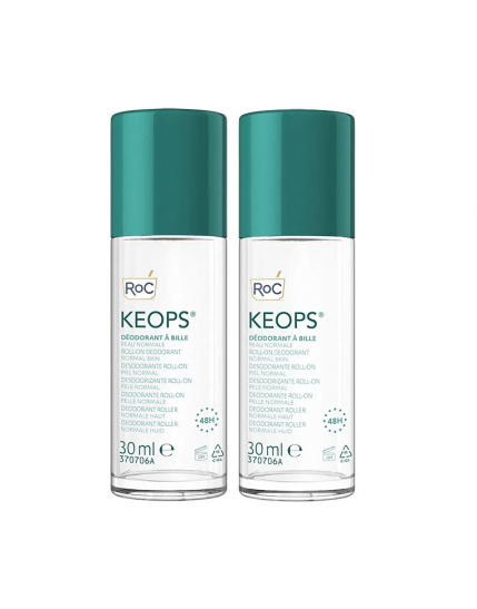 Roc Keops Deodorante Sensitive Roll On 2x30ml