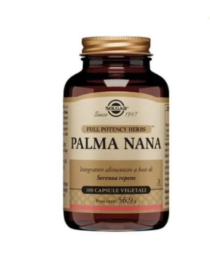 Solgar Palma Nana 100 Capsule Vegetali